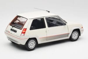 Renault Super 5 GT Turbo Phase 1 Perłowy Biały Norev 1:18 185200 Metal — zdjęcie 3 z 8