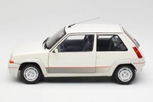 Renault Super 5 GT Turbo Phase 1 Perłowy Biały Norev 1:18 185200 Metal — zdjęcie 4 z 8