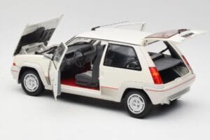 Renault Super 5 GT Turbo Phase 1 Perłowy Biały Norev 1:18 185200 Metal — zdjęcie 5 z 8
