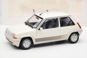 Renault Super 5 GT Turbo Phase 1 Perłowy Biały Norev 1:18 185200 Metal — zdjęcie 8 z 8
