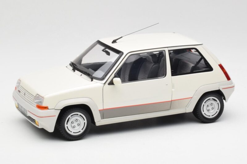 Renault Super 5 GT Turbo Phase 1 Perłowy Biały Norev 1:18 185200 Metal
