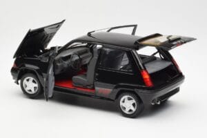 Renault Super 5 GT Turbo Phase 2 Czarny Norev 1:18 185244 Metal — zdjęcie 5 z 8