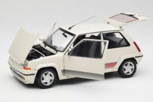 Renault Super 5 GT Turbo Phase 2 Perłowy Biały Norev 1:18 185206 Metal — zdjęcie 2 z 8