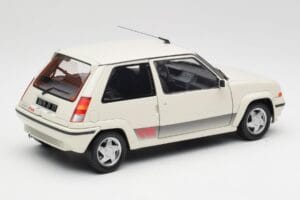 Renault Super 5 GT Turbo Phase 2 Perłowy Biały Norev 1:18 185206 Metal — zdjęcie 3 z 8