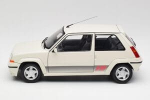 Renault Super 5 GT Turbo Phase 2 Perłowy Biały Norev 1:18 185206 Metal — zdjęcie 4 z 8