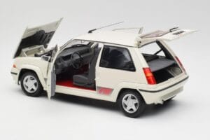 Renault Super 5 GT Turbo Phase 2 Perłowy Biały Norev 1:18 185206 Metal — zdjęcie 5 z 8