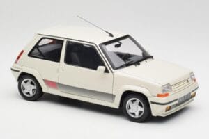 Renault Super 5 GT Turbo Phase 2 Perłowy Biały Norev 1:18 185206 Metal — zdjęcie 6 z 8