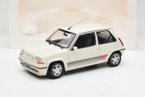 Renault Super 5 GT Turbo Phase 2 Perłowy Biały Norev 1:18 185206 Metal — zdjęcie 8 z 8