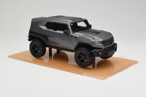 Rezvani Tank Matte Szary DNA 1:18 DNA000009 Metal — zdjęcie 4 z 6