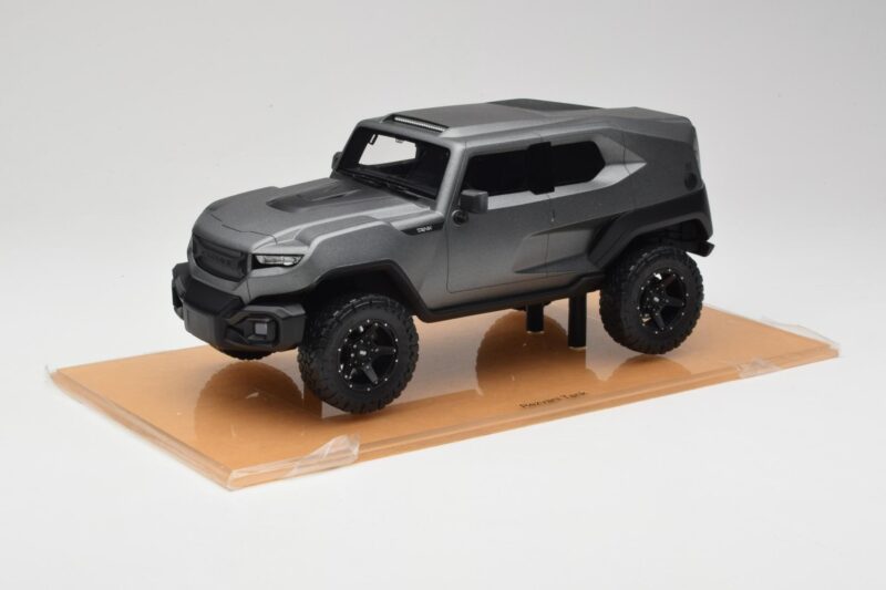 Rezvani Tank Matte Szary DNA 1:18 DNA000009 Metal