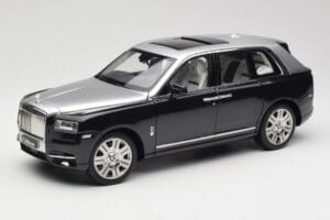 Rolls-Royce Cullinan Czarny I Srebrny Rolls Royce 1:18 ROLLS001 Metal