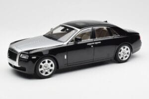 Rolls-Royce Ghost Czarny & Srebrny Kyosho 1:18 008802BKS2 Metal