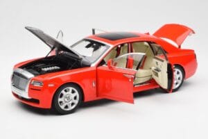 Rolls-Royce Ghost Czerwony & Srebrny Kyosho 1:18 008802RS Metal — zdjęcie 2 z 8