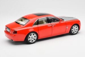 Rolls-Royce Ghost Czerwony & Srebrny Kyosho 1:18 008802RS Metal — zdjęcie 3 z 8