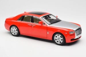 Rolls-Royce Ghost Czerwony & Srebrny Kyosho 1:18 008802RS Metal — zdjęcie 6 z 8