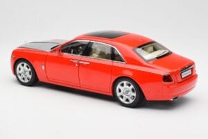 Rolls-Royce Ghost Czerwony & Srebrny Kyosho 1:18 008802RS Metal — zdjęcie 7 z 8