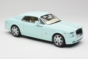 Rolls-Royce Phantom Coupe Turchese Niebieski Kyosho 1:18 08862TBL Metal — zdjęcie 6 z 8