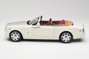 Rolls-Royce Phantom Drophead Coupe English Biały Kyosho 1:18 08871EW2 Metal — zdjęcie 6 z 10