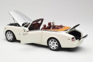 Rolls-Royce Phantom Drophead Coupe English Biały Kyosho 1:18 08871EW2 Metal — zdjęcie 7 z 10