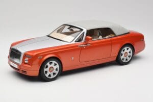 Rolls-Royce Phantom Drophead Coupe Mandarin Pomarańczowy Kyosho 1:18 08871P Metal — zdjęcie 4 z 10