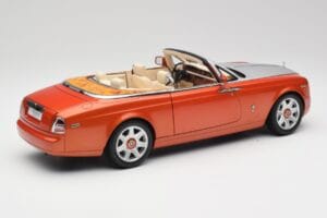 Rolls-Royce Phantom Drophead Coupe Mandarin Pomarańczowy Kyosho 1:18 08871P Metal — zdjęcie 5 z 10