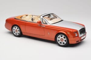 Rolls-Royce Phantom Drophead Coupe Mandarin Pomarańczowy Kyosho 1:18 08871P Metal — zdjęcie 8 z 10