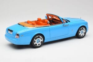 Rolls-Royce Phantom Drophead Coupe Powder Niebieski Kyosho 1:18 08871BL Metal — zdjęcie 5 z 10