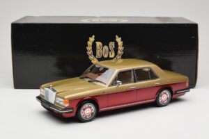 Rolls-Royce Silver Spirit Beżowy Czerwony BoS Models 1:18 BOS061 Żywica — zdjęcie 6 z 6