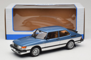 Saab 900 Turbo Blue Metallic MCG 1:18 MCG18261MCW Metal — zdjęcie 6 z 6