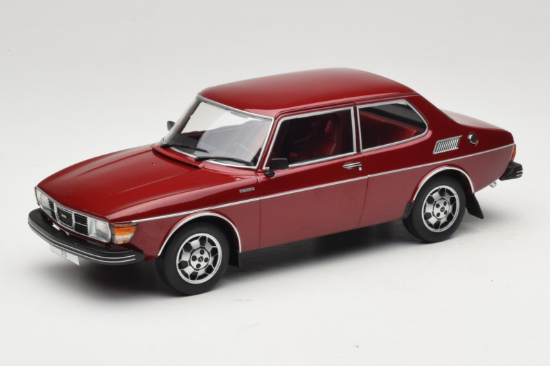 Saab 99 EMS Metallic Czerwony MCG 1:18 MCG18441 Metal
