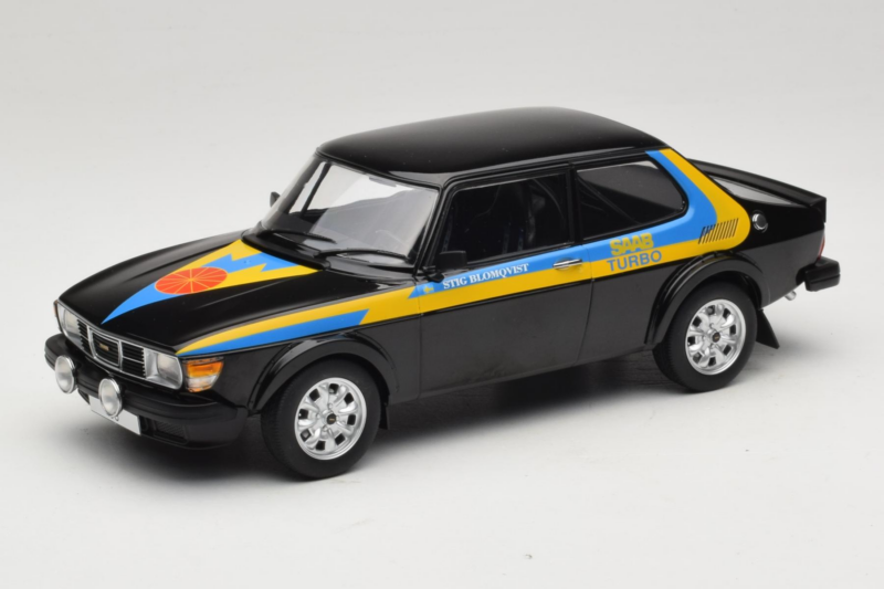 Saab 99 Turbo Stig Blomqvist Czarny MCG 1:18 MCG18442 Metal