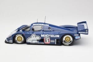 Sauber Mercedes C9 Michelin #61 J-L. Schlesser Winner ADAC Supersprint 1987 Minichamps 1:18 155873581 Metal — zdjęcie 3 z 6