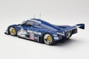 Sauber Mercedes C9 Michelin #61 J-L. Schlesser Winner ADAC Supersprint 1987 Minichamps 1:18 155873581 Metal — zdjęcie 5 z 6