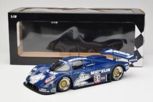 Sauber Mercedes C9 Michelin #61 J-L. Schlesser Winner ADAC Supersprint 1987 Minichamps 1:18 155873581 Metal — zdjęcie 6 z 6