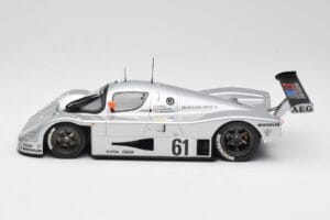 Sauber Mercedes C9 #61 M. Baldi / K. Acheson / G. Brancatelli 2nd Place 24 Hours of Le Mans 1989 Minichamps 1:18 155893561 Me — zdjęcie 3 z 6