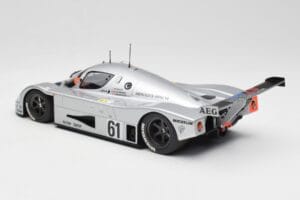 Sauber Mercedes C9 #61 M. Baldi / K. Acheson / G. Brancatelli 2nd Place 24 Hours of Le Mans 1989 Minichamps 1:18 155893561 Me — zdjęcie 5 z 6