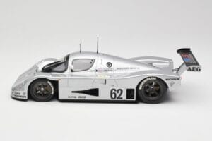 Sauber Mercedes C9 #62 J. Schlesser / J-P. Jabouille / A. Cudini 5th Place 24 Hours of Le Mans 1989 Minichamps 1:18 155893562 — zdjęcie 3 z 6