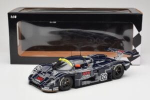 Sauber Mercedes C9 #62 K. Niedzwiedz / K. Acheson 24 Hours of Le Mans 1988 Minichamps 1:18 155883562 Metal — zdjęcie 6 z 6