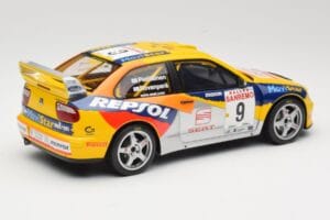 SEAT Cordoba WRC Evo 2 #9 H. Rovanpera / R. Pietilainen Rally San Remo 1999 Otto 1:18 OT483 Żywica — zdjęcie 2 z 6