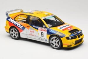 SEAT Cordoba WRC Evo 2 #9 H. Rovanpera / R. Pietilainen Rally San Remo 1999 Otto 1:18 OT483 Żywica — zdjęcie 4 z 6