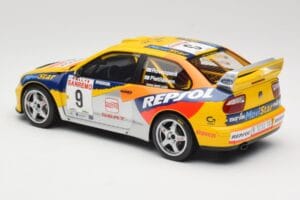 SEAT Cordoba WRC Evo 2 #9 H. Rovanpera / R. Pietilainen Rally San Remo 1999 Otto 1:18 OT483 Żywica — zdjęcie 5 z 6