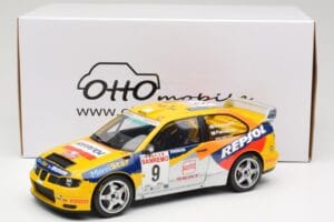 SEAT Cordoba WRC Evo 2 #9 H. Rovanpera / R. Pietilainen Rally San Remo 1999 Otto 1:18 OT483 Żywica — zdjęcie 6 z 6