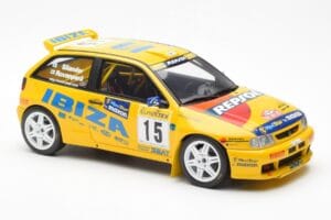 SEAT Ibiza Kit Car Evo 2 #15 H. Rovanpera / R. Pietilanen Rally Monte Carlo 1998 Otto 1:18 OT445 Żywica — zdjęcie 4 z 6
