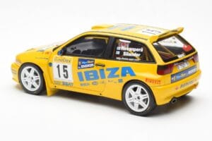 SEAT Ibiza Kit Car Evo 2 #15 H. Rovanpera / R. Pietilanen Rally Monte Carlo 1998 Otto 1:18 OT445 Żywica — zdjęcie 5 z 6