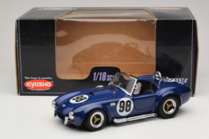 Shelby Cobra 427 S/C #98 Niebieski Kyosho 1:18 8838 Metal — zdjęcie 8 z 8