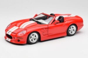 Shelby Series 1 Kabriolet Czerwony Bburago 1:18 3353 Metal