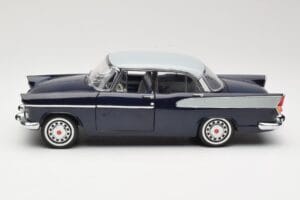Simca Beaulieu 1 Niebieski Norev 1:18 185731 Metal — zdjęcie 4 z 8