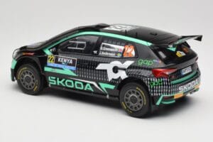 Skoda Fabia Rally2 #22 Toksport G. Greensmith / J. Andersson Safari Rally Kenya 2024 IXO 1:18 18RMC209 Metal — zdjęcie 5 z 6