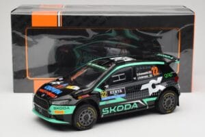 Skoda Fabia Rally2 #22 Toksport G. Greensmith / J. Andersson Safari Rally Kenya 2024 IXO 1:18 18RMC209 Metal — zdjęcie 6 z 6