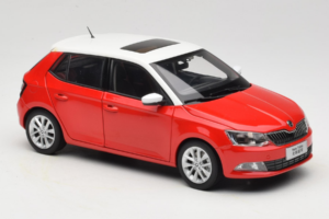 Skoda Fabia Mk3 Czerwony OEM 1:18 ZSF00004ROT Metal — zdjęcie 6 z 8